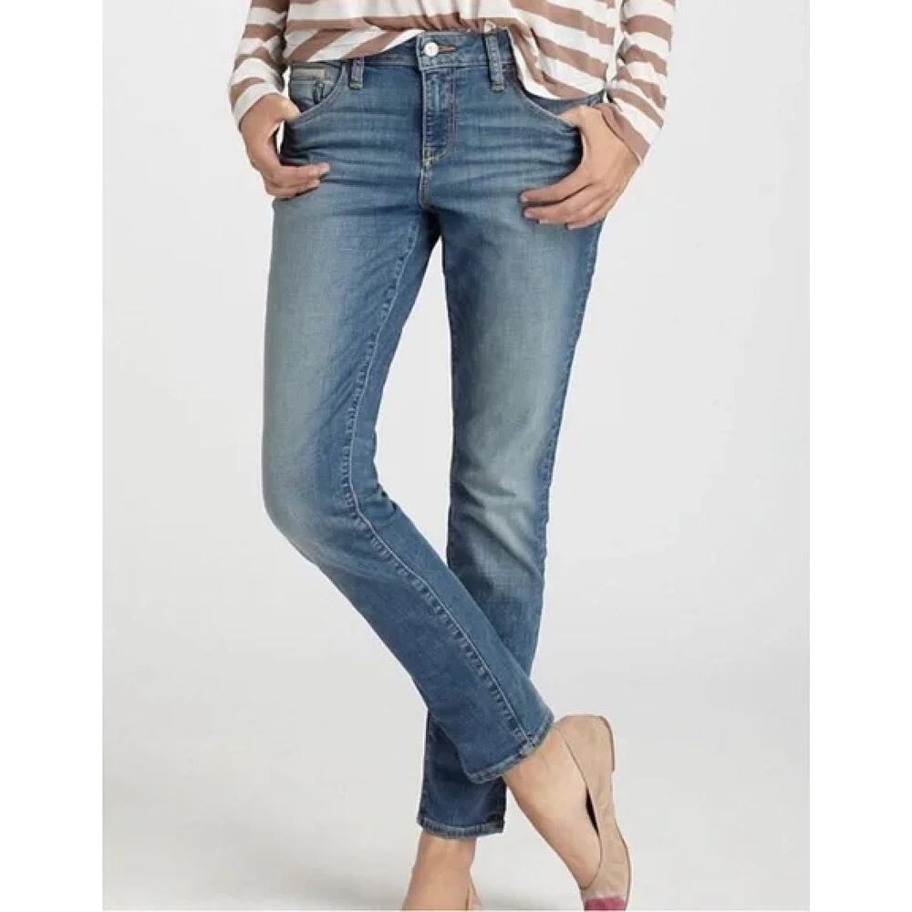 Pilcro and the Letterpress Stet Slim Skinny Jeans Size 27 Light Wash